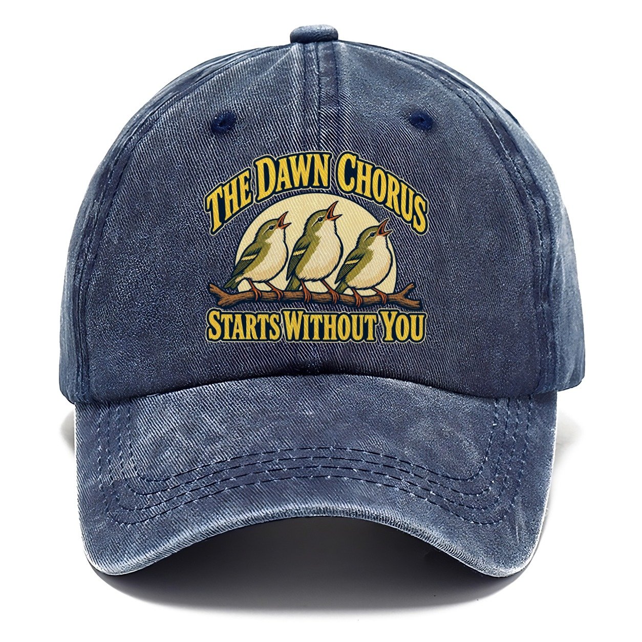 The Dawn Chorus Birdwatching Classic Cap – Twilight Navy