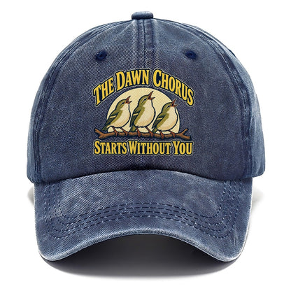The Dawn Chorus Birdwatching Classic Cap – Twilight Navy