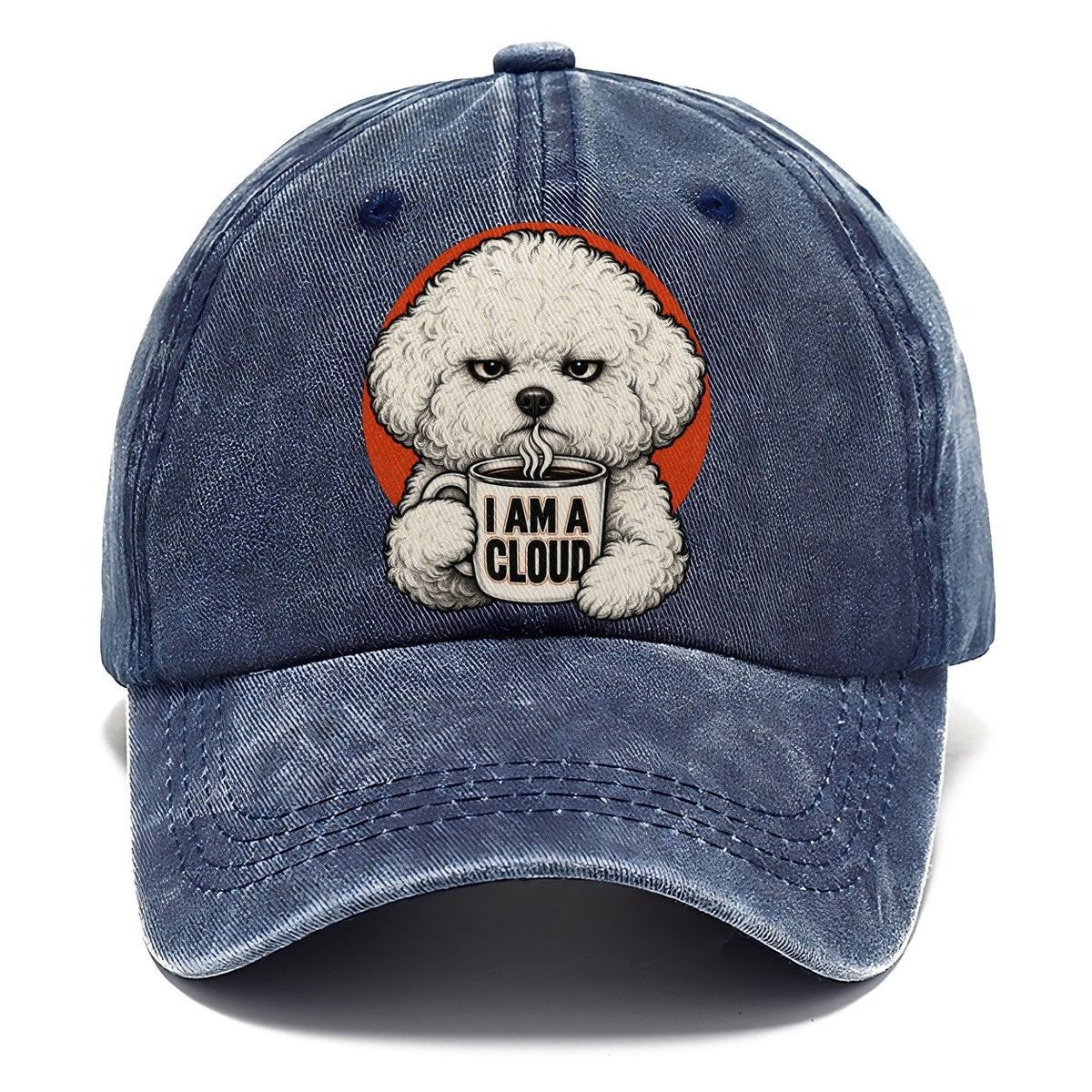 Bichon Frise Mug Truths Dog Mug Truths Classic Cap – Twilight Navy