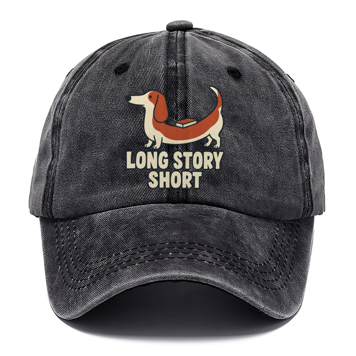 Long Story Short Familiar Punchlines Classic Cap – Graphite
