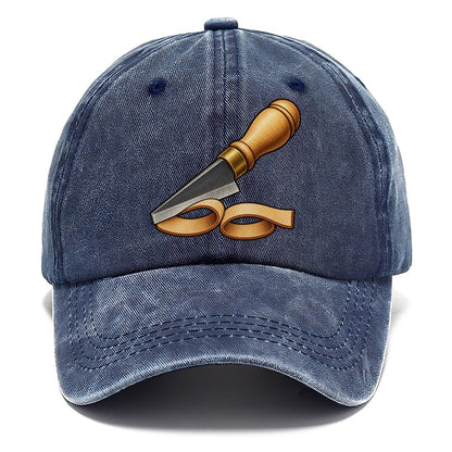 Skiving Knife Curl Leathercraft Classic Cap – Twilight Navy