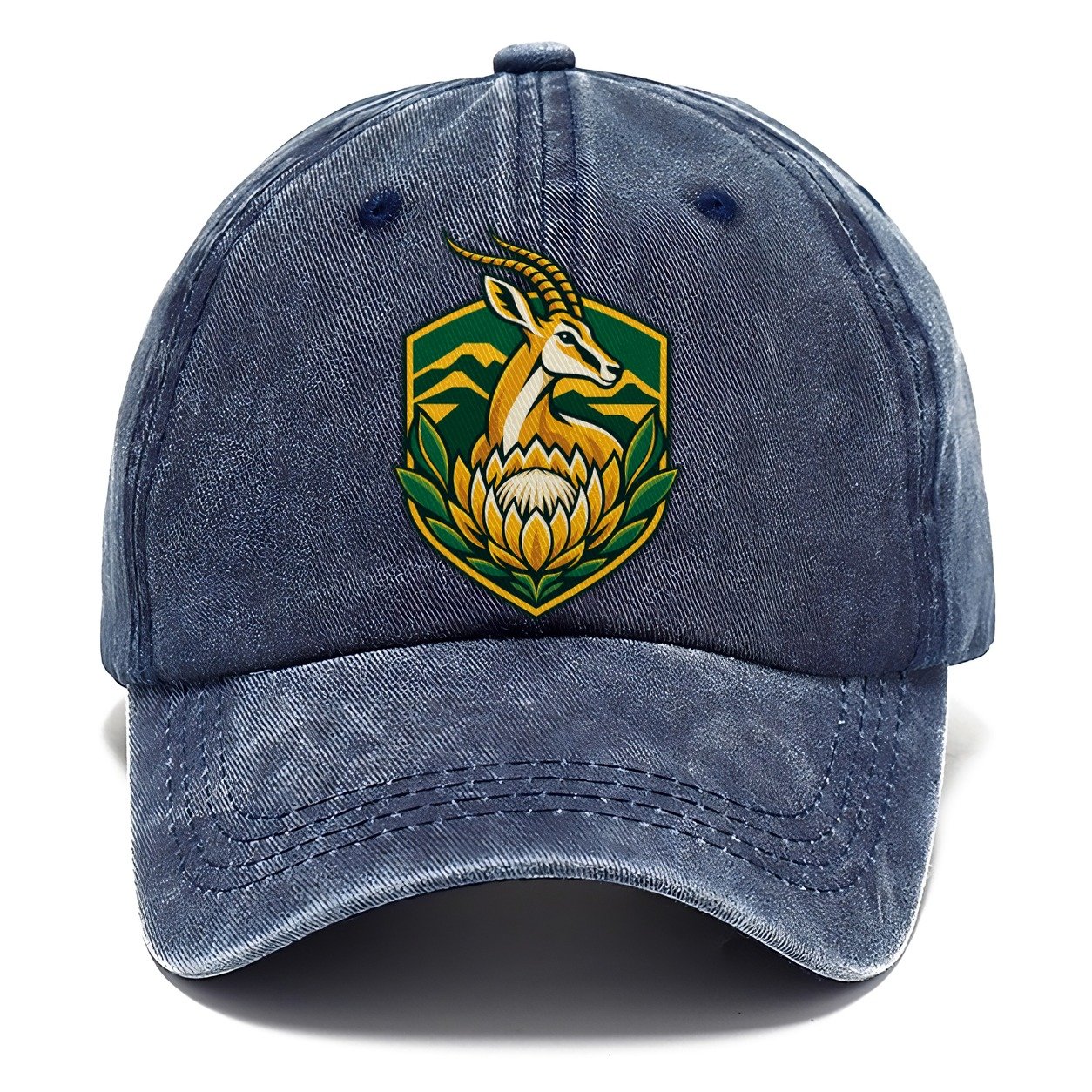 South Africa Minimal Emblem Country Logos Classic Cap – Twilight Navy