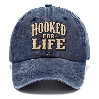 Hooked For Life American Wit Classic Cap – Twilight Navy