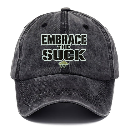 Embrace The Suck Barracks Wit Classic Cap – Graphite
