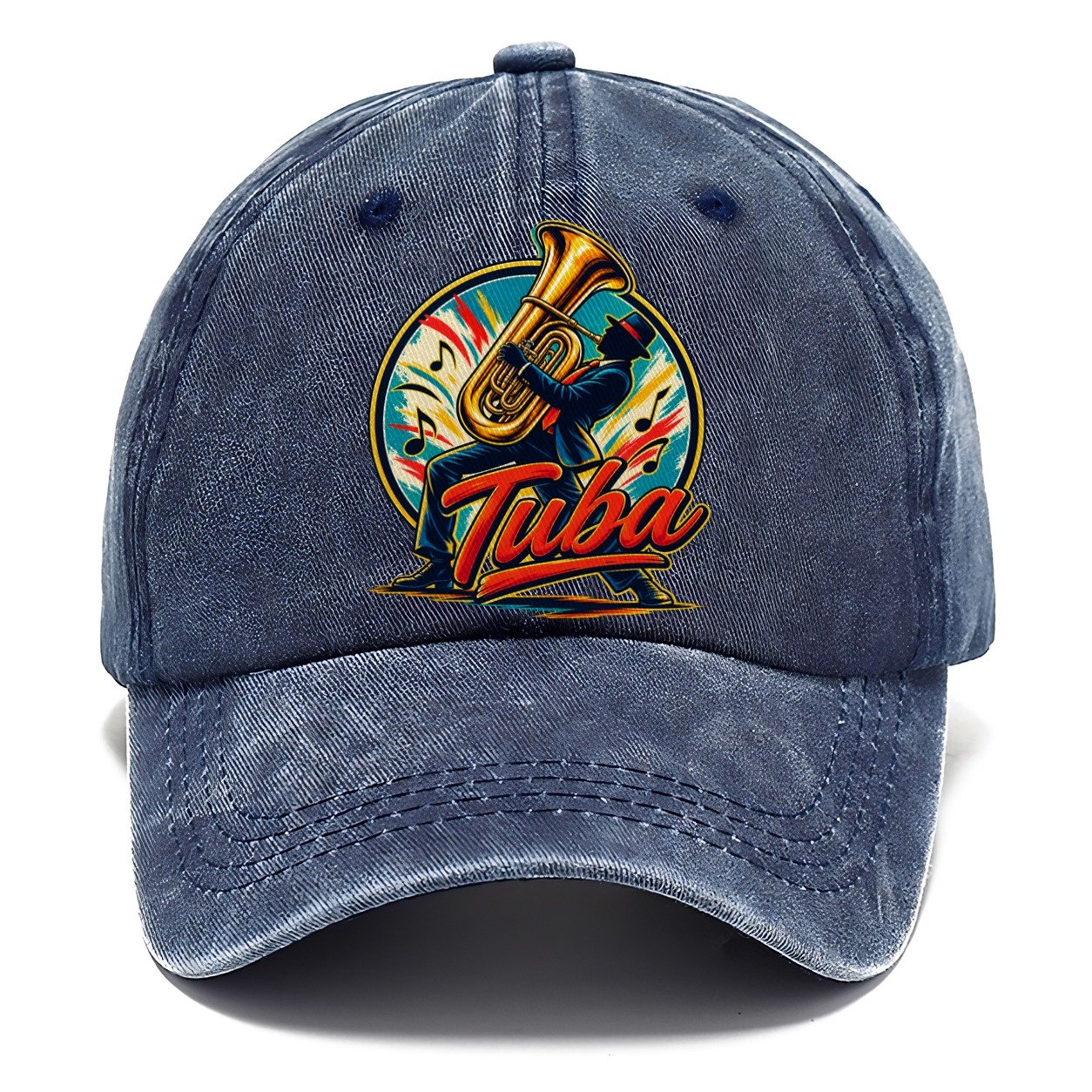 Tuba Crest Music Instruments Classic Cap – Twilight Navy
