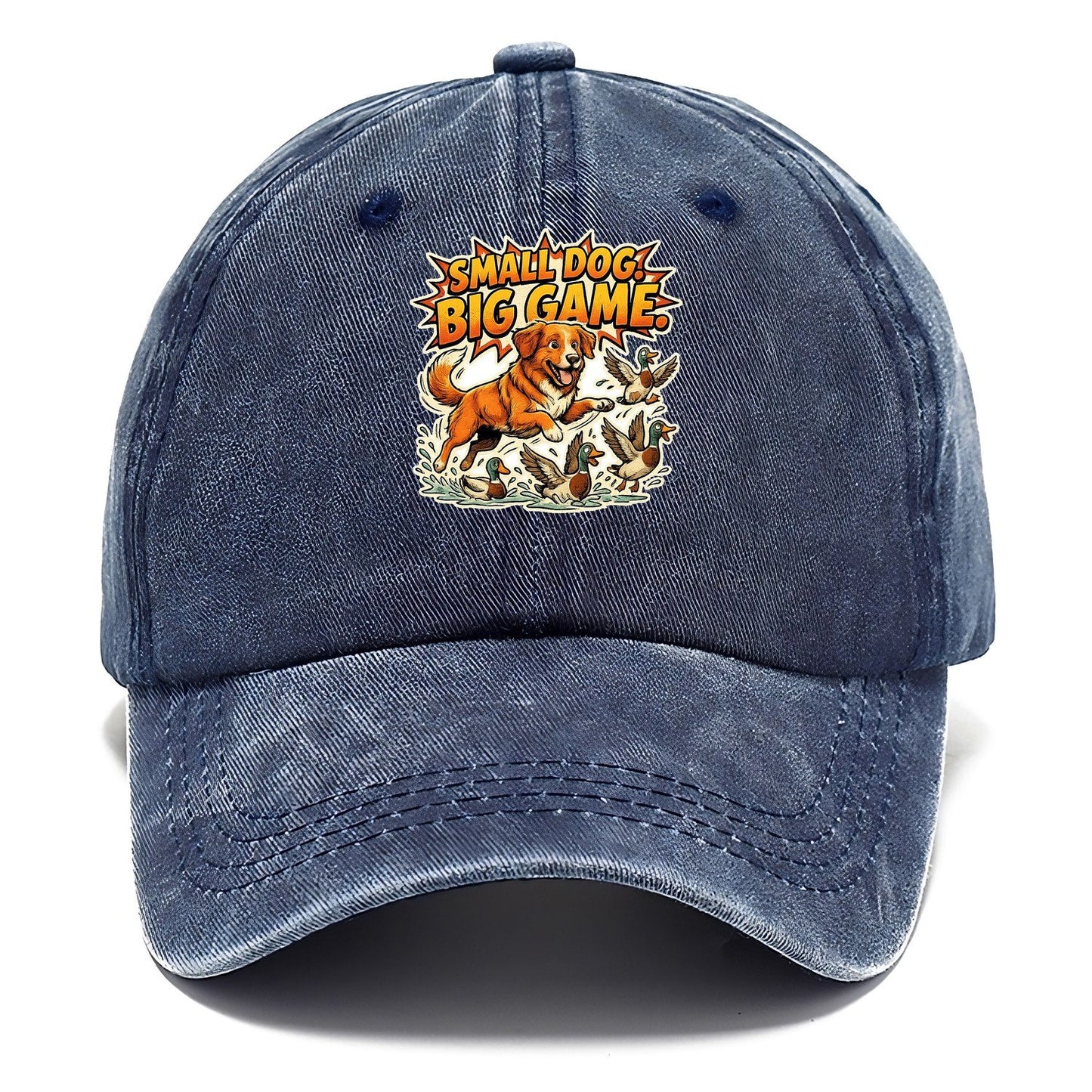 Small Dog Big Game Classic Cap – Twilight Navy