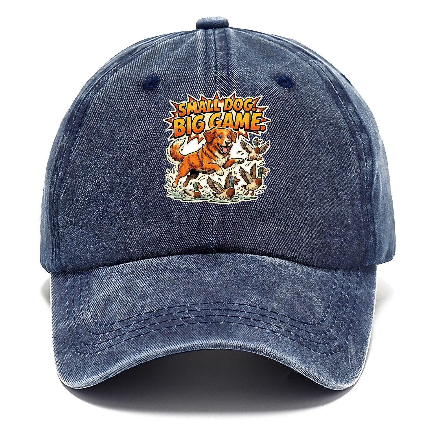 Small Dog Big Game Classic Cap – Twilight Navy