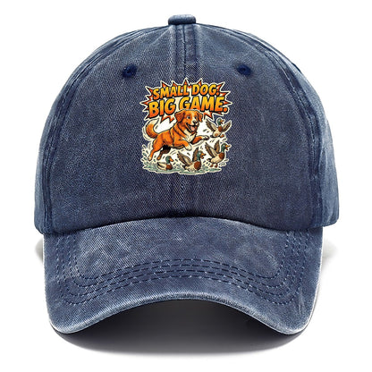 Small Dog Big Game Classic Cap – Twilight Navy