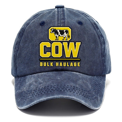 Cow Bulk Haulage Heavy Duty Classic Cap – Twilight Navy