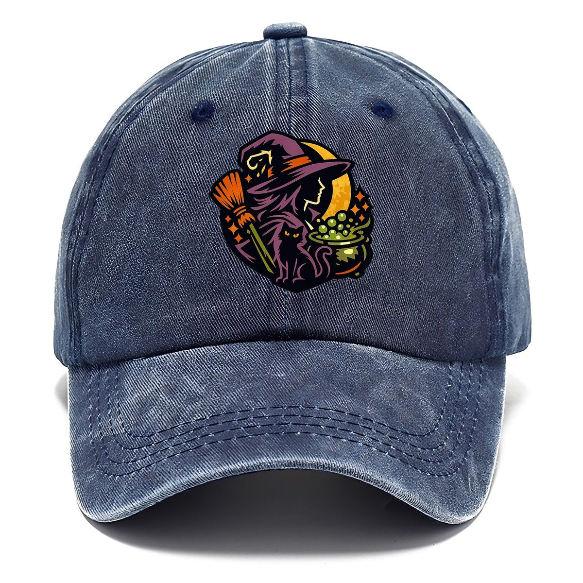 Moonlit Witch Classic Cap – Twilight Navy