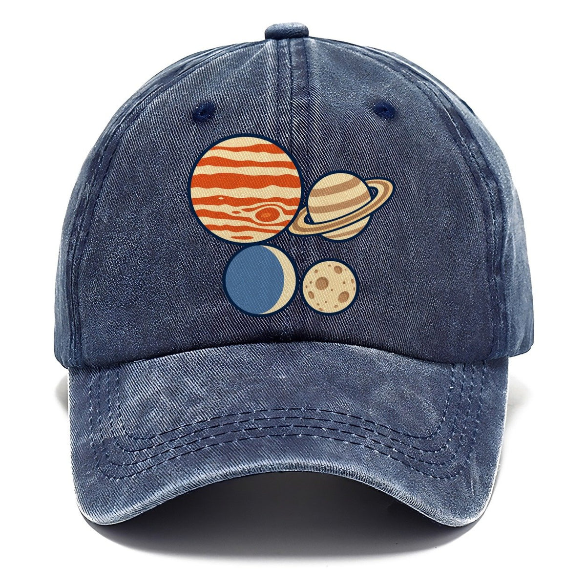 Planet Size Order Astronomy And Stargazing Classic Cap – Twilight Navy