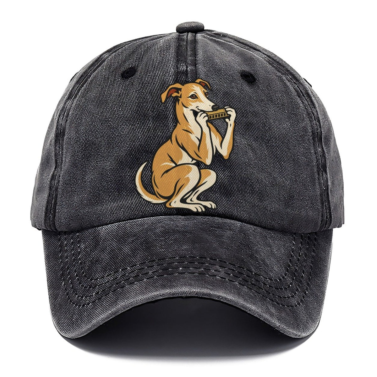 Whippet Blues Harp Sundown Familiars Classic Cap – Graphite