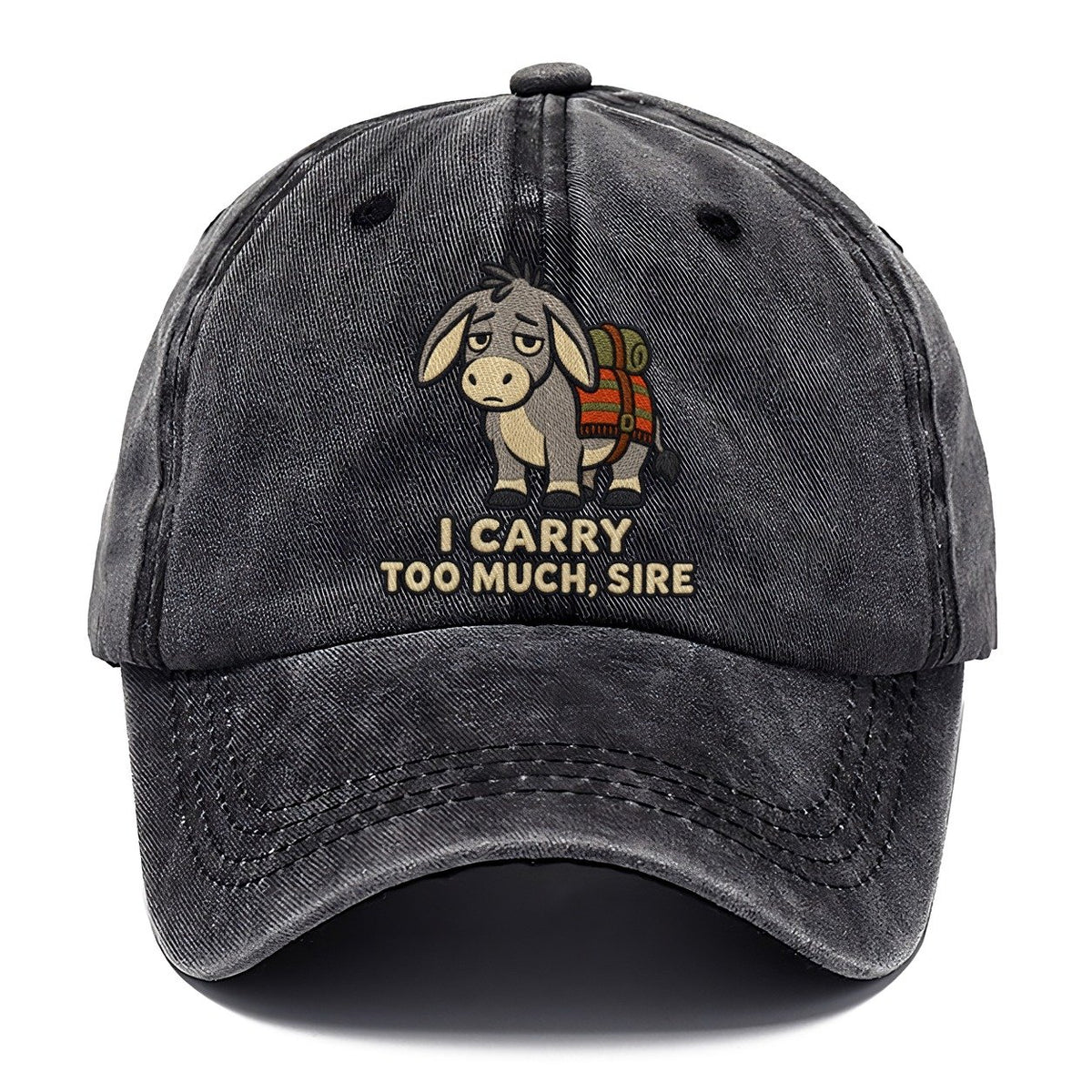 Donkey Bearer Weary Court Classic Cap – Graphite