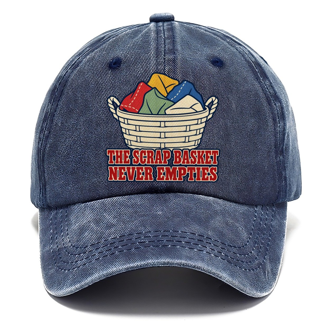 The Scrap Basket Sewing And Quilting Classic Cap – Twilight Navy
