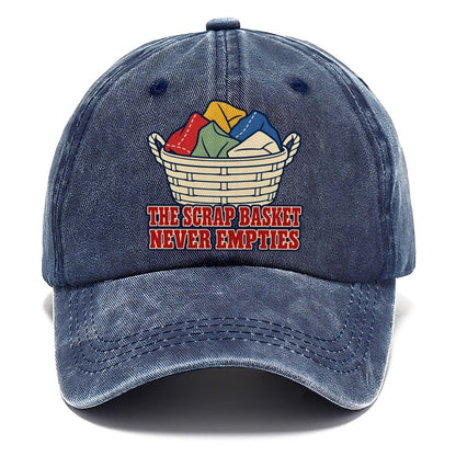 The Scrap Basket Sewing And Quilting Classic Cap – Twilight Navy