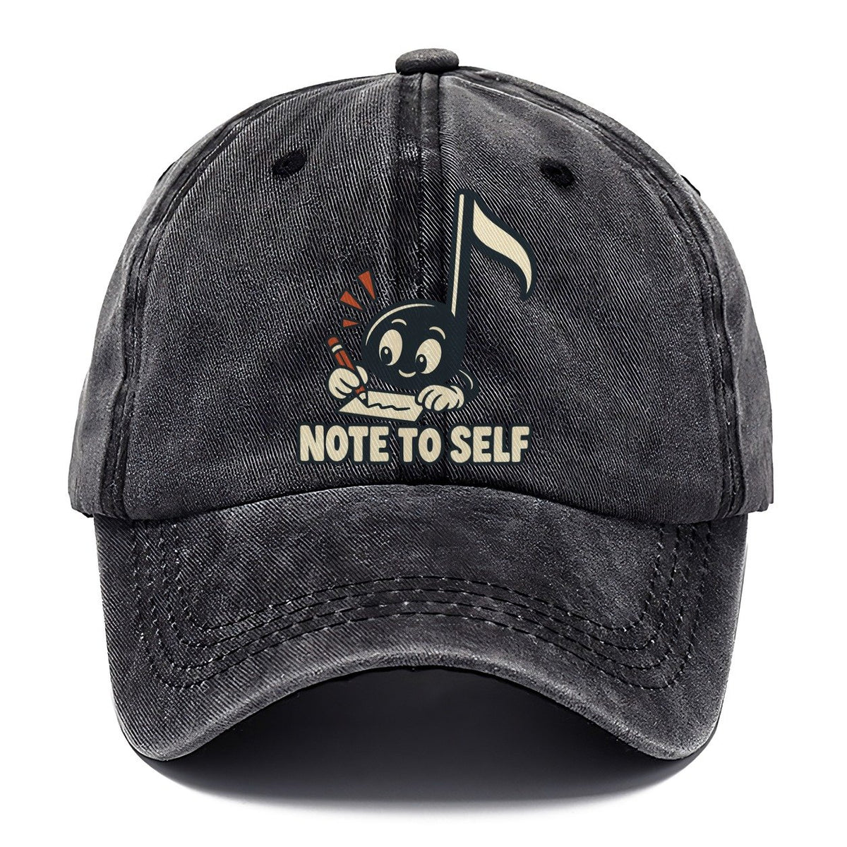 Note To Self Familiar Punchlines Classic Cap – Graphite