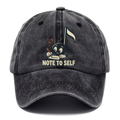 Note To Self Familiar Punchlines Classic Cap – Graphite