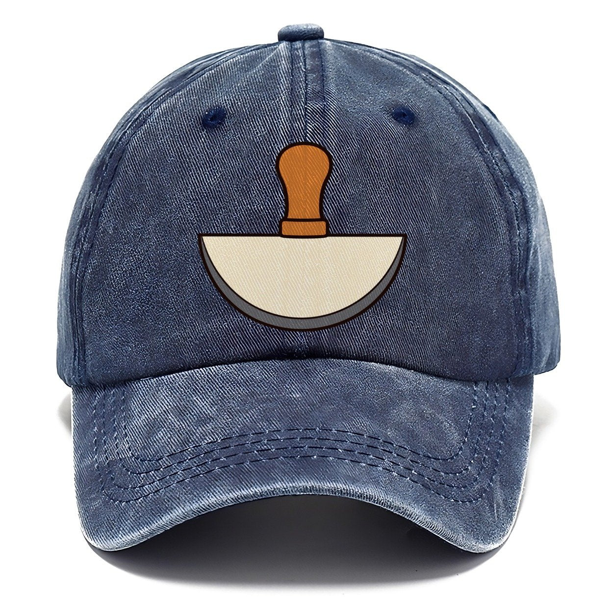 Round Knife Study Leathercraft Classic Cap – Twilight Navy