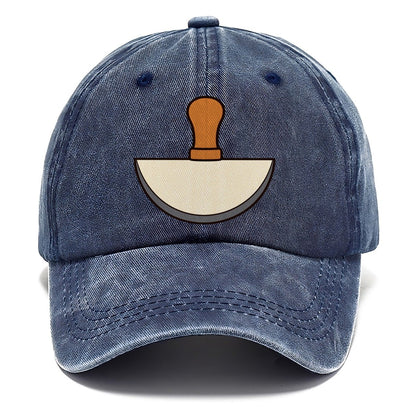Round Knife Study Leathercraft Classic Cap – Twilight Navy