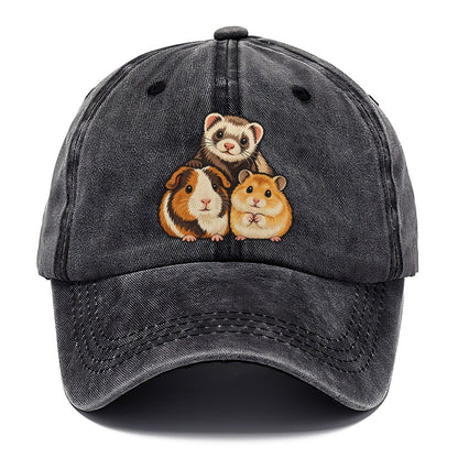 Small Pet Gathering Small Pet Logos Classic Cap – Graphite