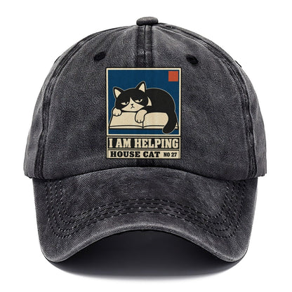 I Am Helping Neko Says No Classic Cap – Graphite