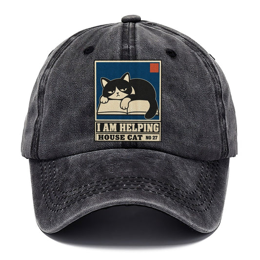I Am Helping Neko Says No Classic Cap – Graphite