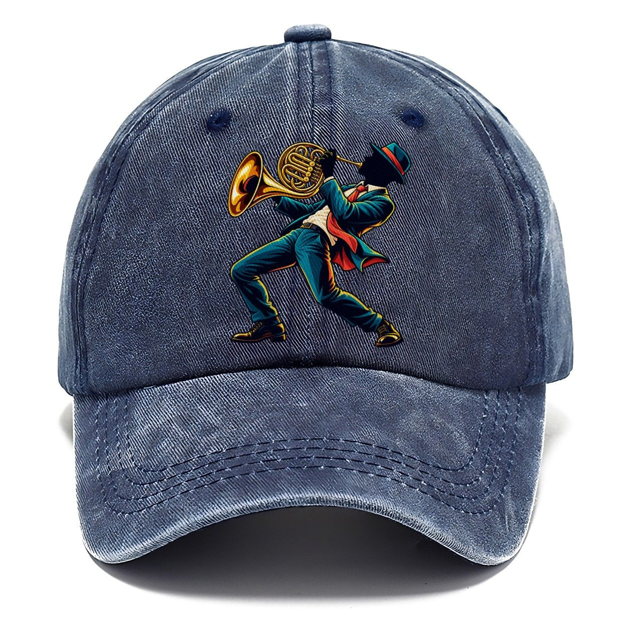 French Horn Icon Music Instruments Classic Cap – Twilight Navy