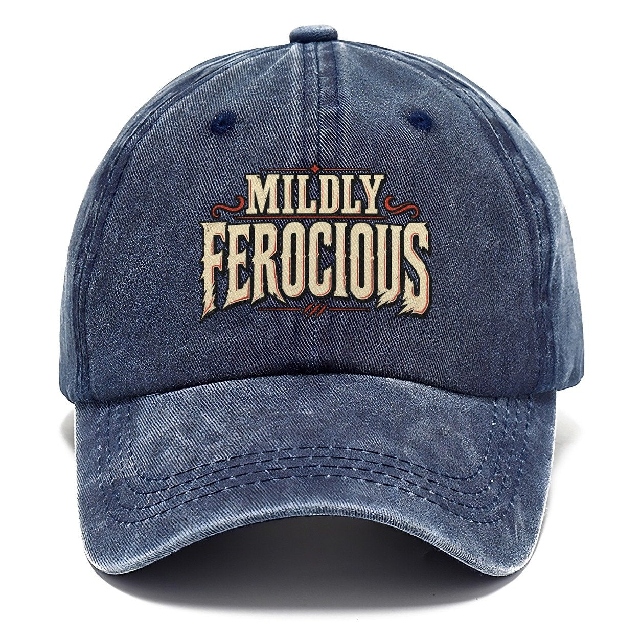 Mildly Ferocious American Wit Classic Cap – Twilight Navy