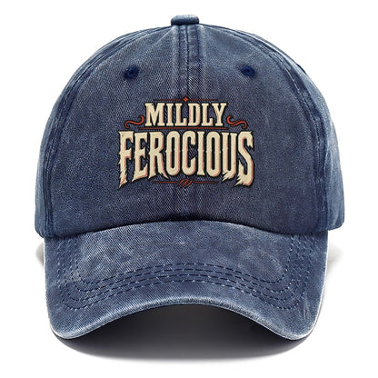 Mildly Ferocious American Wit Classic Cap – Twilight Navy