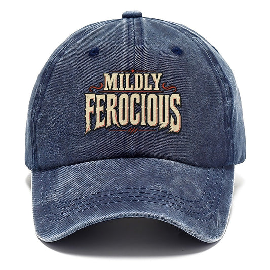 Mildly Ferocious American Wit Classic Cap – Twilight Navy