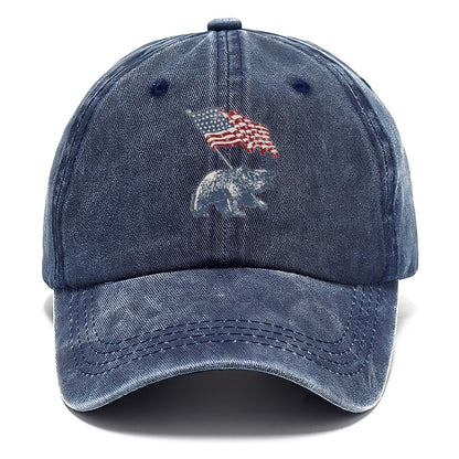Bear Flag Logo Classic Cap – Twilight Navy