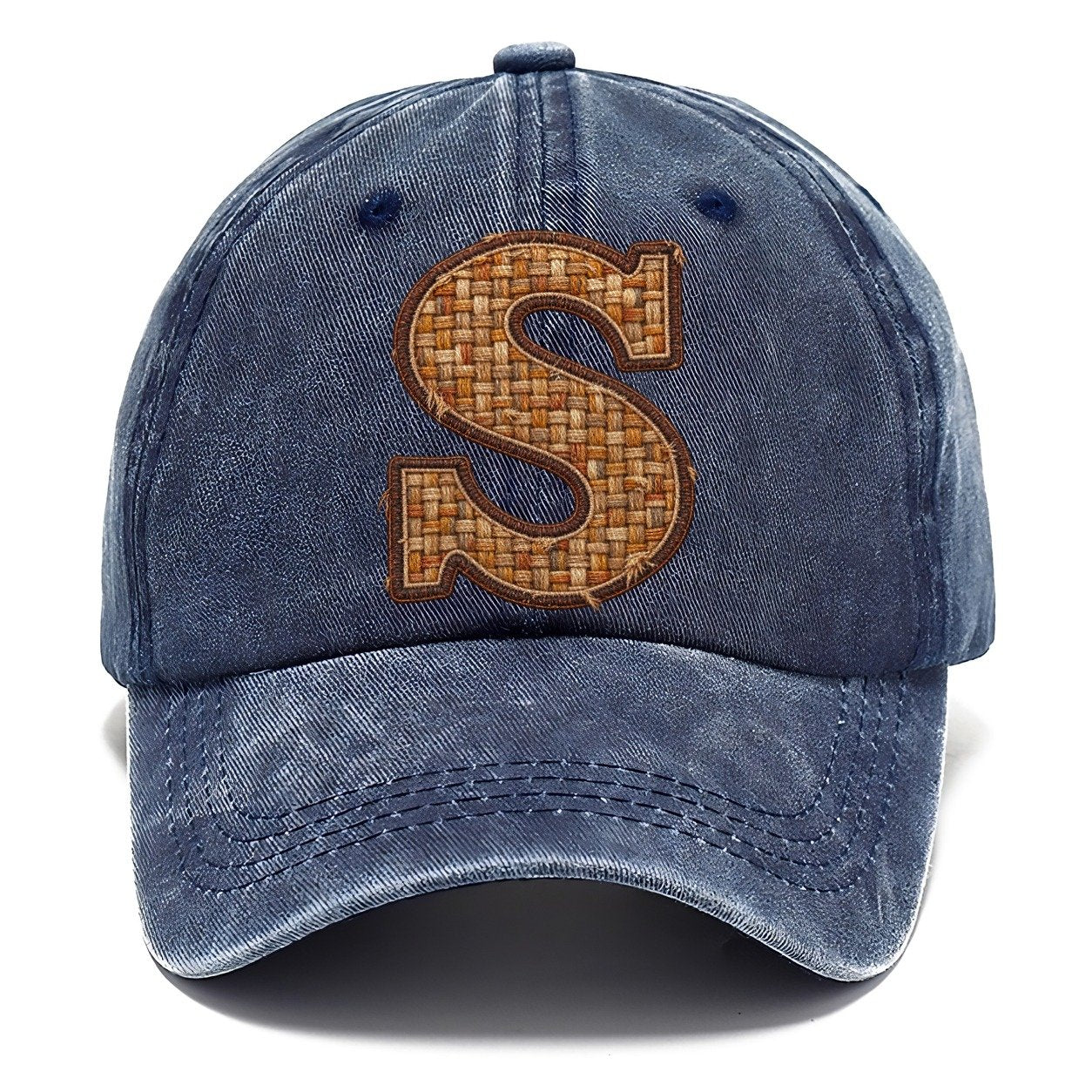 Woven Tweed S Monogram Classic Cap – Twilight Navy