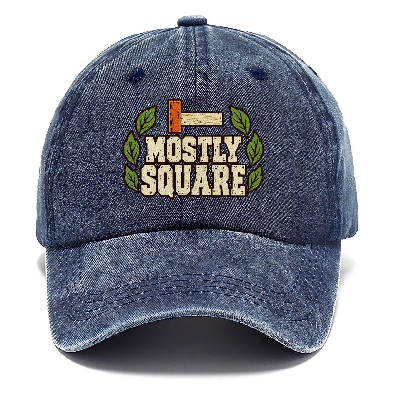 Mostly Square Woodworking Classic Cap – Twilight Navy