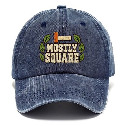 Mostly Square Woodworking Classic Cap – Twilight Navy