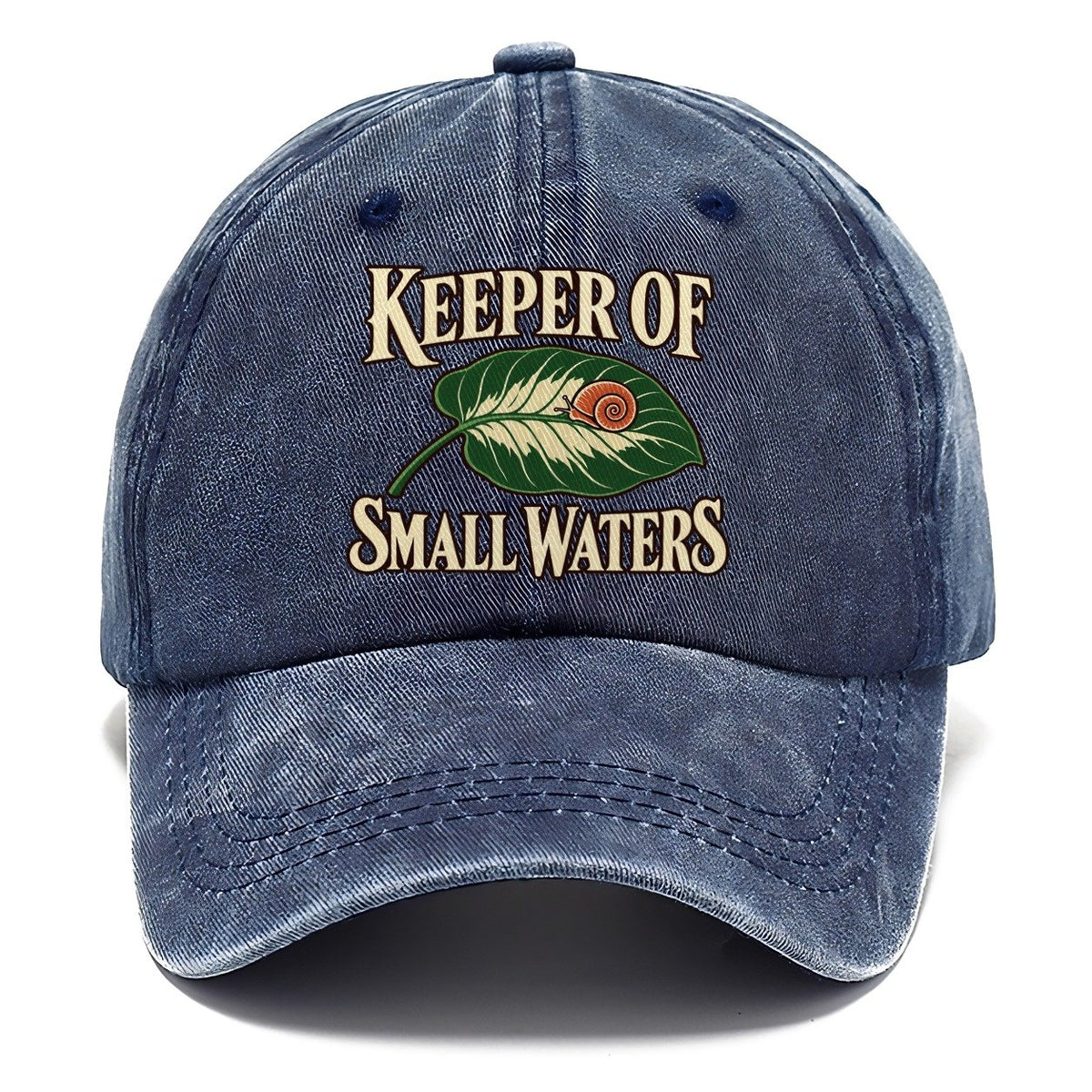 Keeper Of Small Waters Aquarium Keeping Classic Cap – Twilight Navy