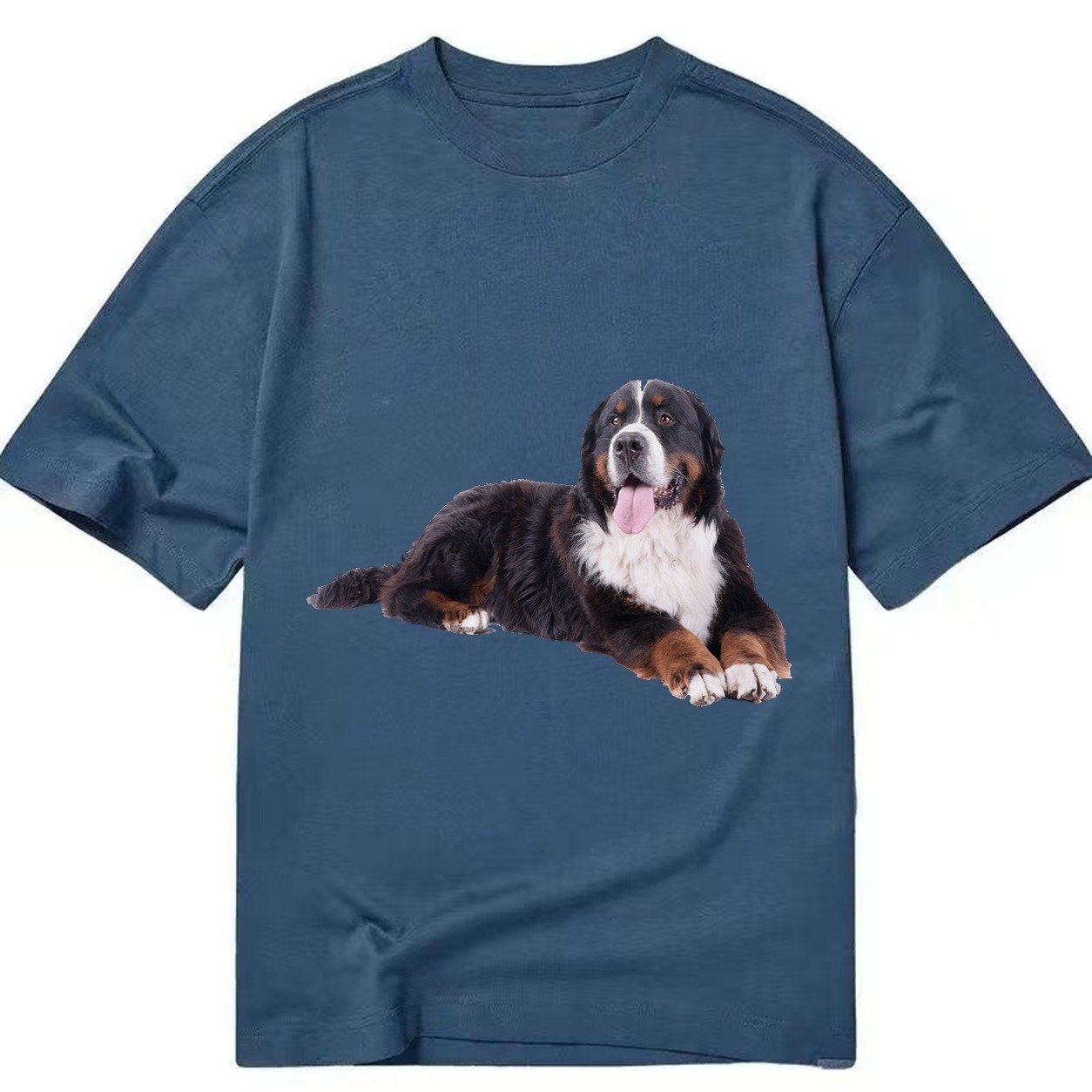 Bernese Mountain Dog Classic T-shirt – Twilight Navy