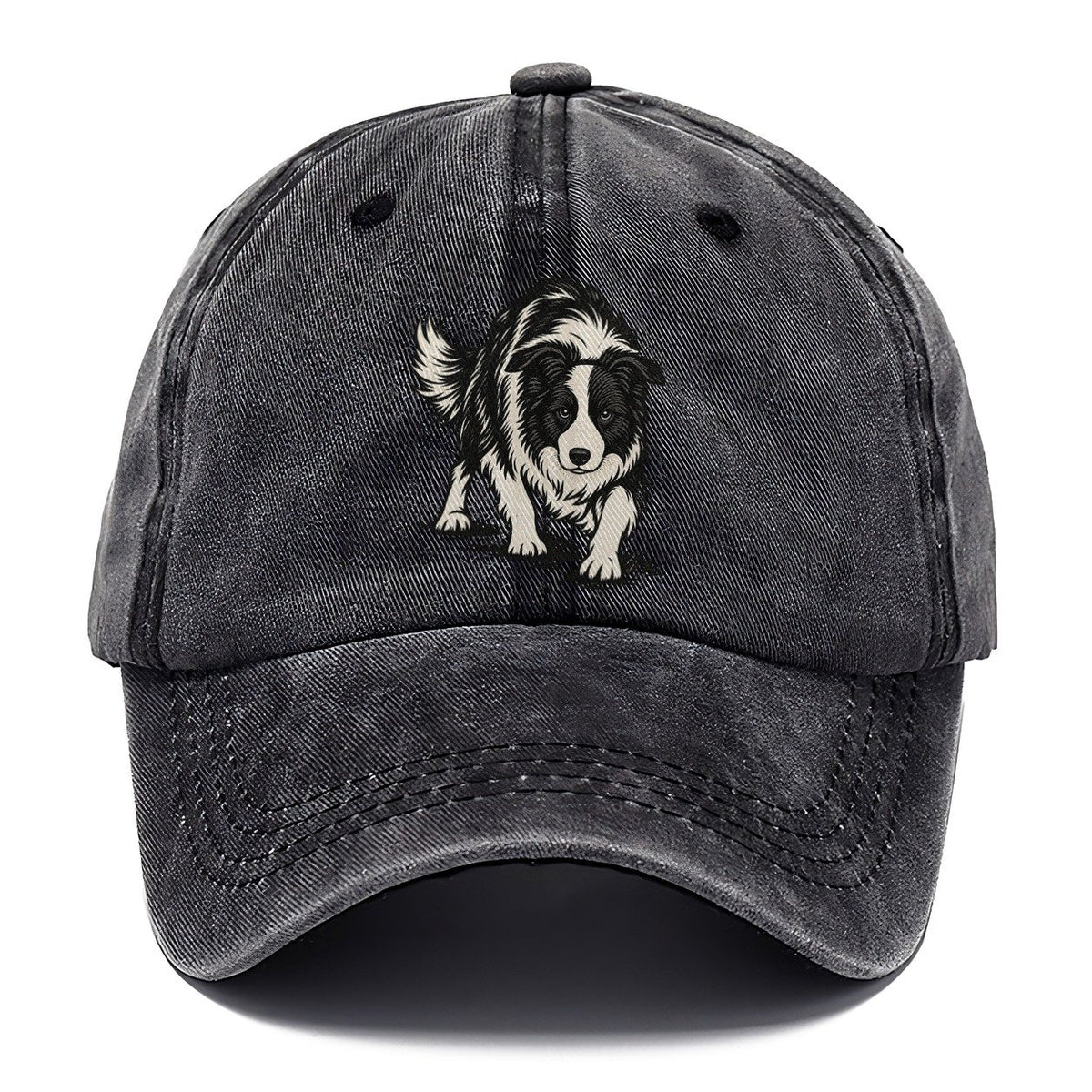 Border Collie Crouch Classic Cap – Graphite