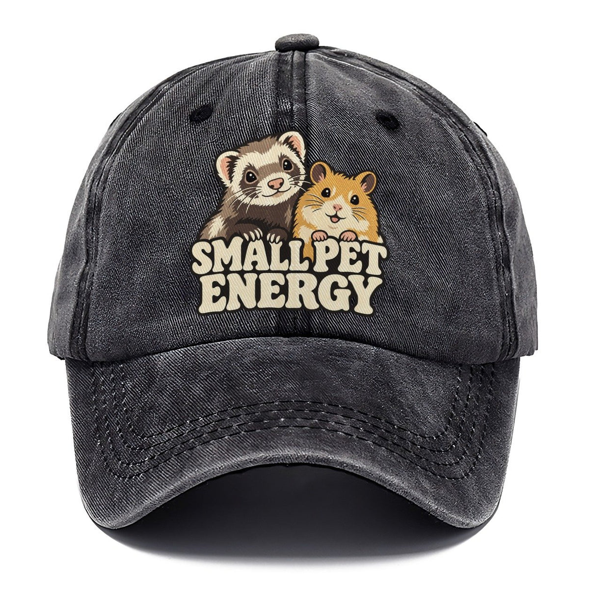Small Pet Energy Small Pet Logos Classic Cap – Graphite