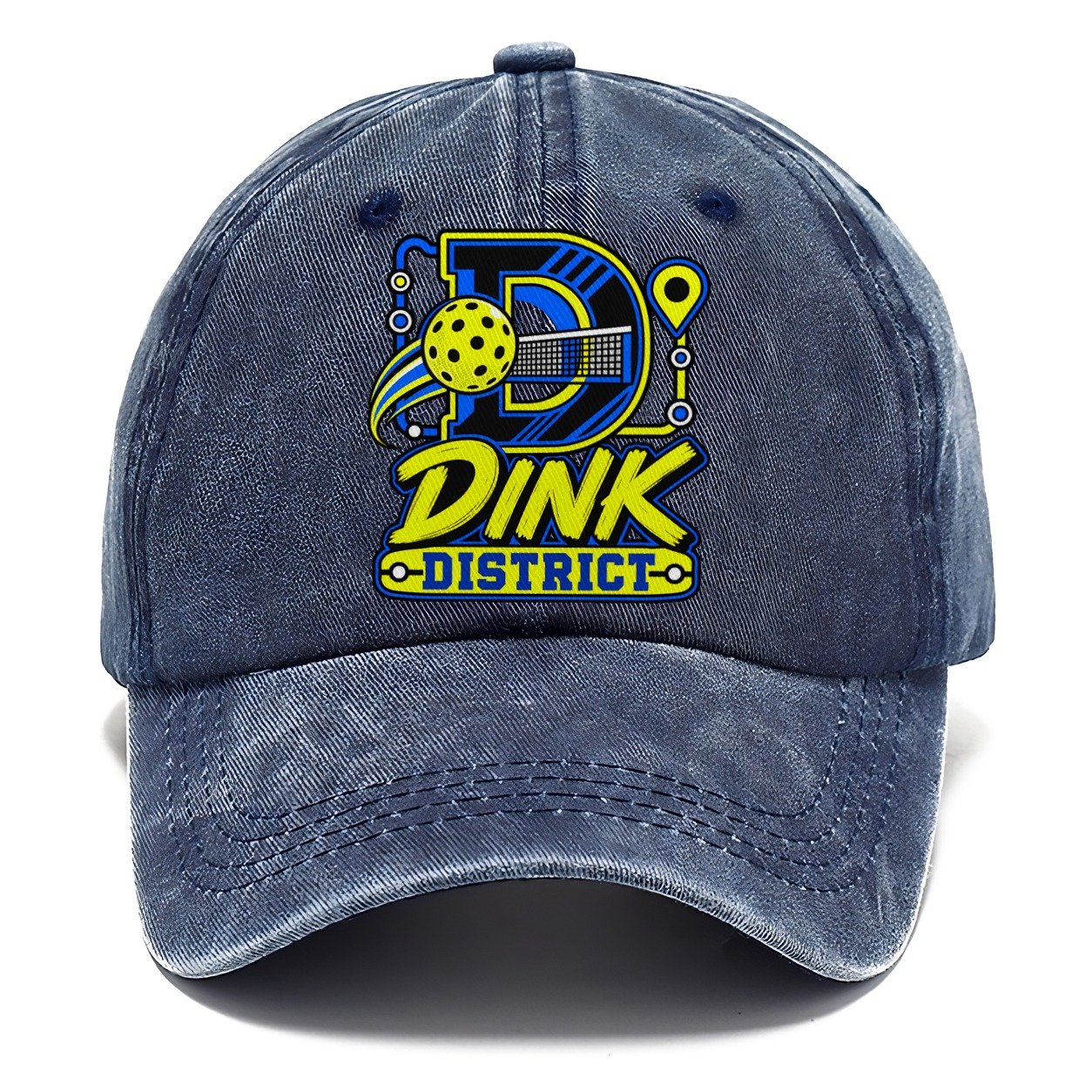 Dink District Pickleball Life Classic Cap – Twilight Navy