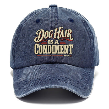 Dog Hair Is A Condiment American Wit Classic Cap – Twilight Navy