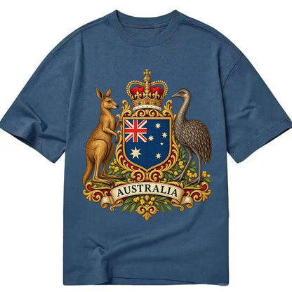 Heritage Coat Badge Classic T-shirt – Twilight Navy