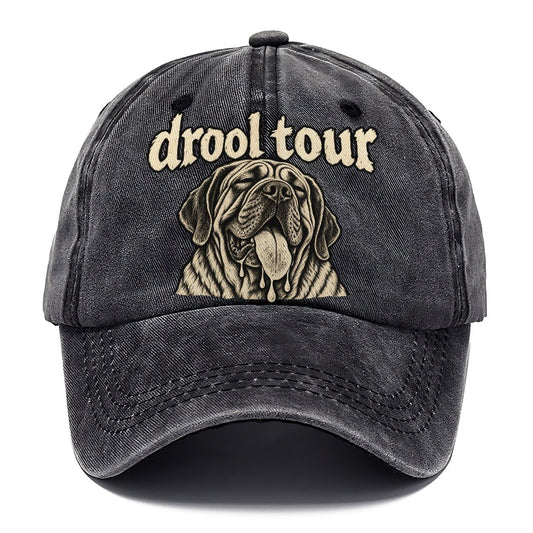 A Heavy Jowled Mastiff Head Panting With The Tongue Out Bark For Me Classic Cap – Graphite