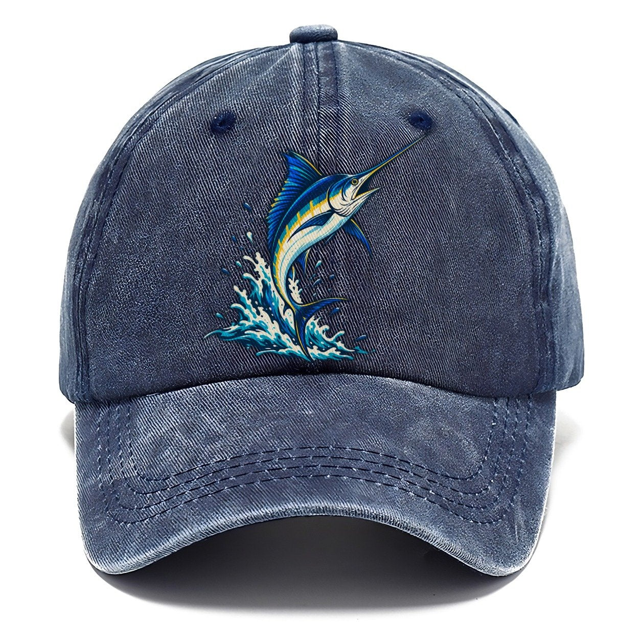 Marlin Leap Fishing Elegant Classic Cap – Twilight Navy