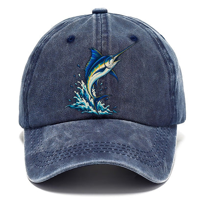 Marlin Leap Fishing Elegant Classic Cap – Twilight Navy