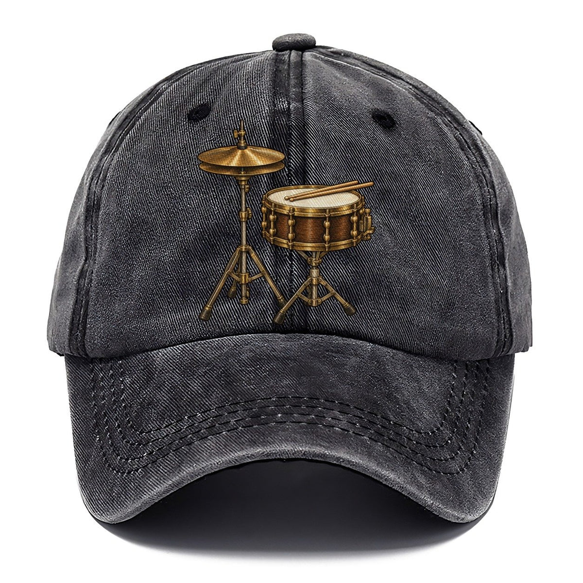 Hi Hat And Snare Fan Favorites Classic Cap – Graphite