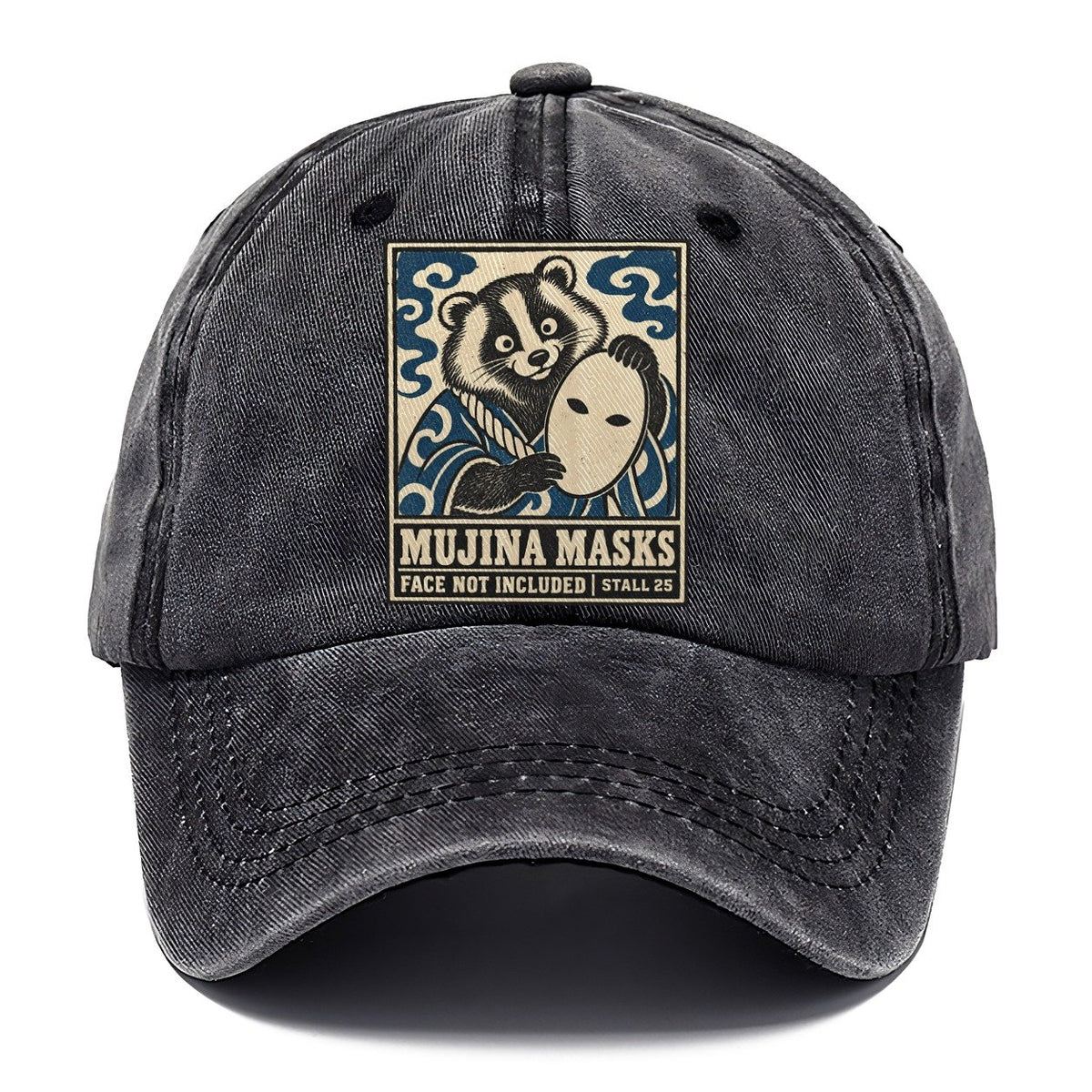 Mujina Masks Yokai Night Market Classic Cap – Graphite