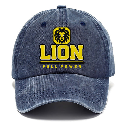 Lion Full Power Heavy Duty Classic Cap – Twilight Navy