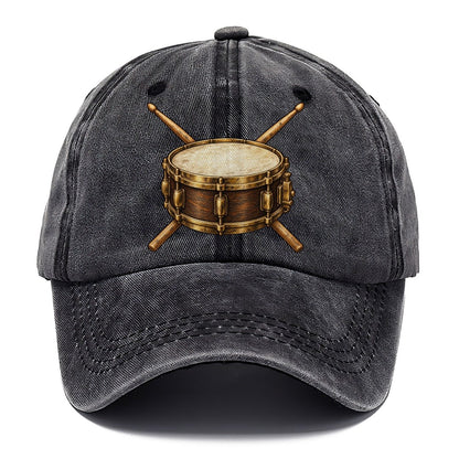 Snare Crossed Sticks Fan Favorites Classic Cap – Graphite