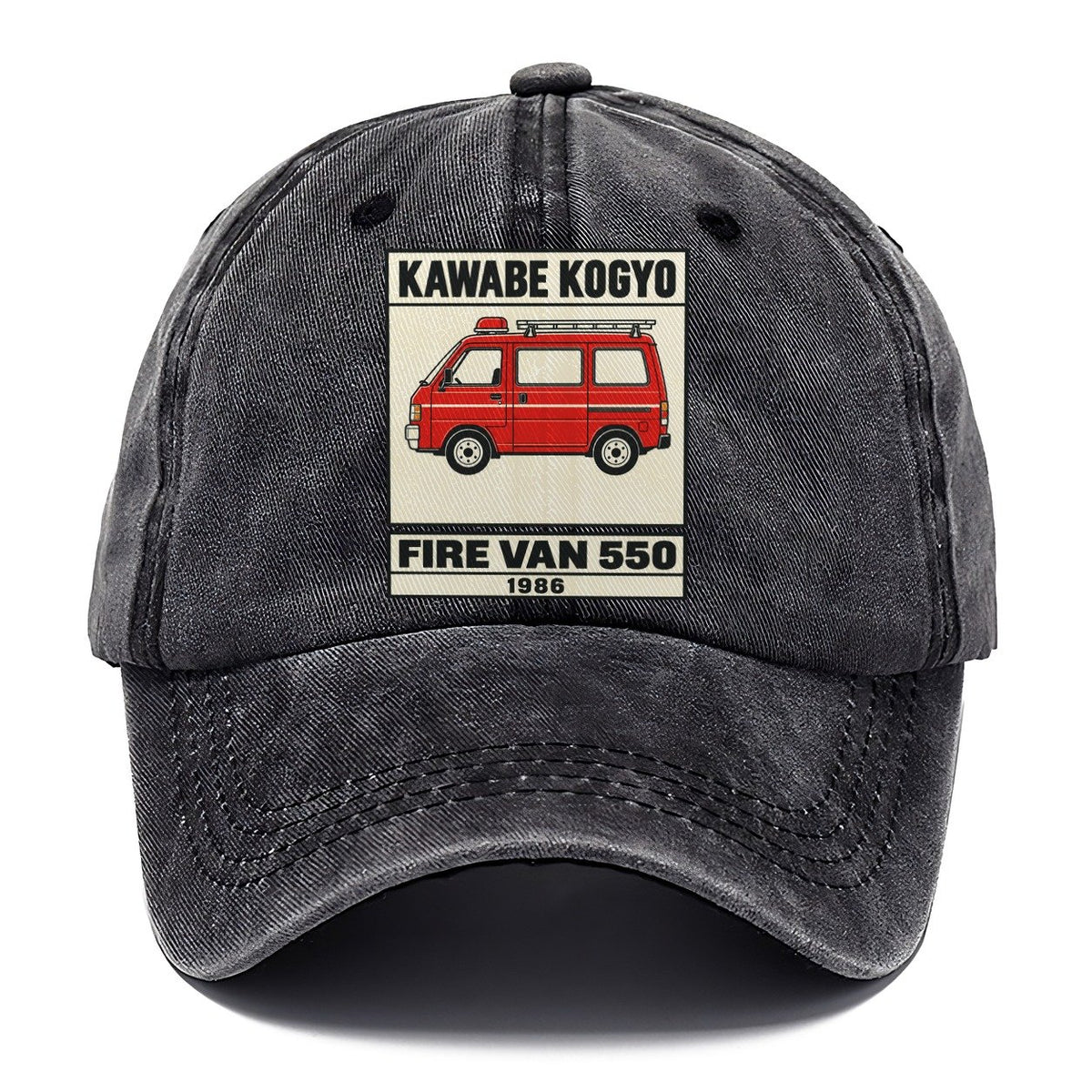 Kappa Fire Van Showa Speed Plates Classic Cap – Graphite