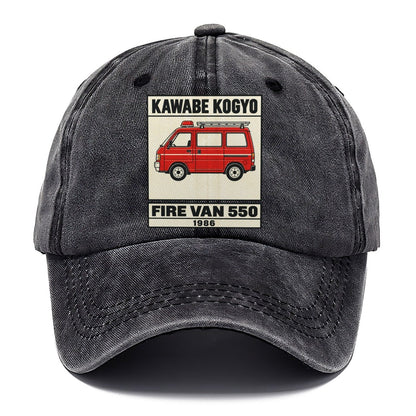 Kappa Fire Van Showa Speed Plates Classic Cap – Graphite